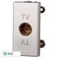 Immagine 1 - ETTROIT MOON CONNETTORE TV FEMMINA - Mod. AG2251 - Compatibile con BTicino AXOLUTE
