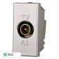 Immagine 1 - ETTROIT MOON CONNETTORE TV MASCHIO PASSANTE - Mod. AG2253 - Compatibile con BTicino AXOLUTE