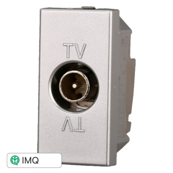 CONNETTORE TV MASCHIO PASSANTE - modello AG2253