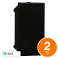 Immagine 1 - ETTROIT MOON FALSO POLO 1 POSTO - Confezione 2pz - Mod. AN0100 - Compatibile con BTicino AXOLUTE