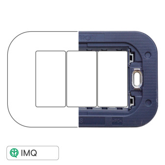 SUPPORTO SLIM 3POSTI - modello AN0203S
