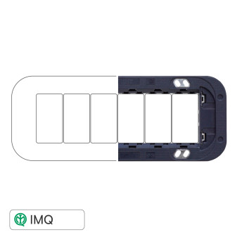 SUPPORTO SLIM 6POSTI - modello AN0206S