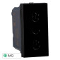 Immagine 1 - ETTROIT MOON PRESA BIPASSO 2+T 16A - Mod. AN2001 - Compatibile con BTicino AXOLUTE
