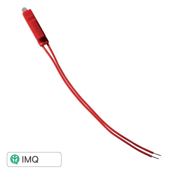 LAMPADA LED ROSSO 0.5W 220V - modello AN2916