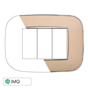 PLACCA ORBIS 3P SABBIA - modello AN91309