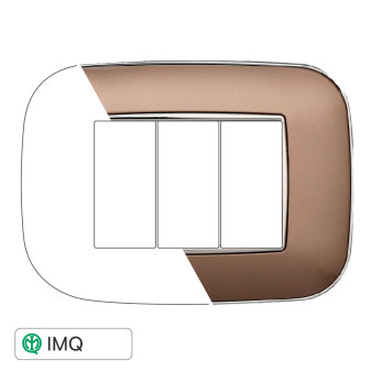 PLACCA ORBIS 3P BRONZO - modello AN91310