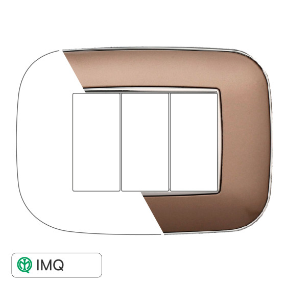 PLACCA ORBIS 3P BRONZO - modello AN91310 PLACCA ORBIS 3P BRONZO - modello AN91310