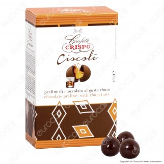 Confetti Crispo Ciocolì Praline di Cioccolato al gusto Rhum -