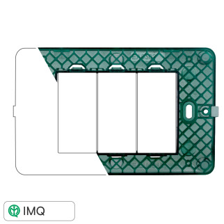 SUPPORTO 3POSTI - modello EV0203