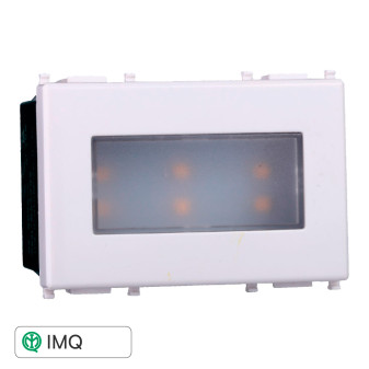 LAMPADA 3P SEGNAPASSO LED 220V ON/OFF 3000K - modello EV0323