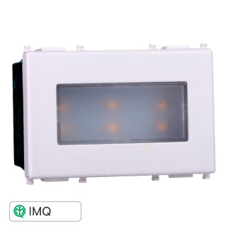 LAMPADA 3P SEGNAPASSO LED 220V ON/OFF 3000K - modello EV0323