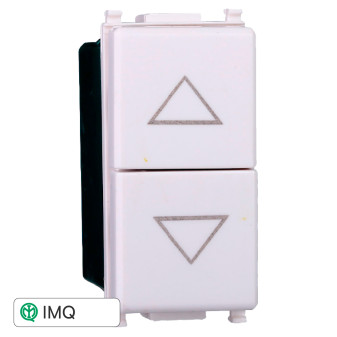 PULSANTE DOPPIO 1P+1P 16A - modello EV1202