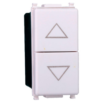 PULSANTE DOPPIO INTERBLOCCO SALISCENDI - modello EV1204