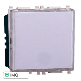 PULSANTE 2P PORTANOME - modello EV1901