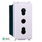 Immagine 1 - ETTROIT STARLIGHT PRESA BIPASSO 2+T 16A - Mod. EV2001 - Compatibile con Vimar PLANA