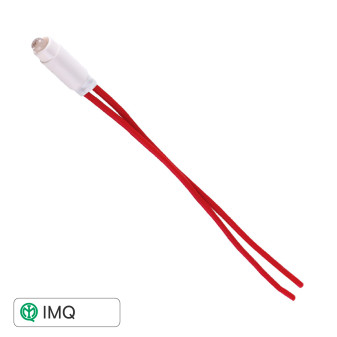 LAMPADA LED ROSSO 0.5W 220V - modello EV2916
