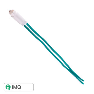 LAMPADA LED VERDE 0.5W 220V - modello EV2921