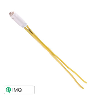 LAMPADA LED GIALLO 0.5W 220V - modello EV2923