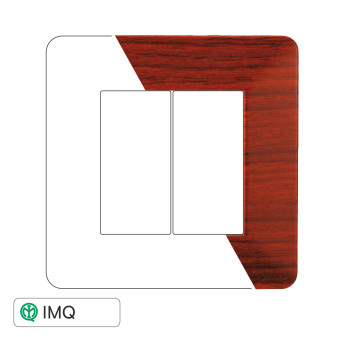 PLACCA PLASTICA 2P RADICA - modello EV83203