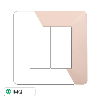 PLACCA PLASTICA 2P SABBIA - modello EV83209