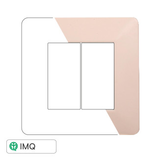 PLACCA PLASTICA 2P SABBIA - modello EV83209
