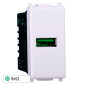 Immagine 1 - ETTROIT STARLIGHT PRESA USB 2.1AMH - Mod. EV2401 - Compatibile con Vimar PLANA