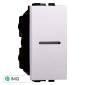 Immagine 1 - ETTROIT SPACE INTERRUTTORE 1P ASSIALE - Mod. LB0501 - Compatibile con BTicino LIVING LIGHT / INTERNATIONAL