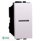 Immagine 1 - ETTROIT SPACE PULSANTE 1P ASSIALE - Mod. LB0601 - Compatibile con BTicino LIVING LIGHT / INTERNATIONAL