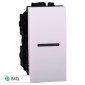 Immagine 1 - ETTROIT SPACE DEVIATORE 1P ASSIALE - Mod. LB0701 - Compatibile con BTicino LIVING LIGHT / INTERNATIONAL