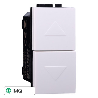 PULSANTE DOPPIO 1P+1P 16A - modello LB1202