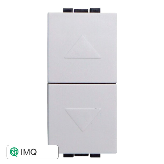 PULSANTE DOPPIO INTERBLOCCO SALISCENDI - modello LB1204 PULSANTE DOPPIO INTERBLOCCO SALISCENDI - modello LB1204