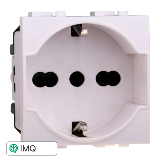 PRESA SCHUKO 2P+T 16A - modello LB2102