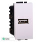 Immagine 1 - ETTROIT SPACE PRESA USB 2.1AMH - Mod. LB2401 - Compatibile con BTicino LIVING LIGHT / INTERNATIONAL