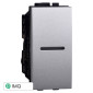 Immagine 1 - ETTROIT SPACE DEVIATORE 1P ASSIALE - Mod. LG0701 - Compatibile con BTicino LIVING LIGHT / INTERNATIONAL