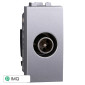 Immagine 1 - ETTROIT SPACE CONNETTORE TV MASCHIO PASSANTE - Mod. LG2253 - Compatibile con BTicino LIVING LIGHT / INTERNATIONAL