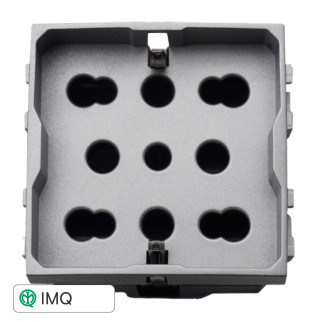 MULTISTANDARD 2P+T 220V SCHUKO+BIPASSO - modello LG3503