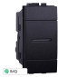 Immagine 1 - ETTROIT SPACE INTERRUTTORE 1P ASSIALE - Mod. LN0501 - Compatibile con BTicino LIVING LIGHT / INTERNATIONAL