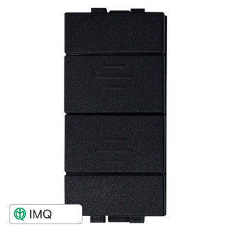 PULSANTE DOPPIO INTERBLOCCO SALISCENDI - modello LN1204