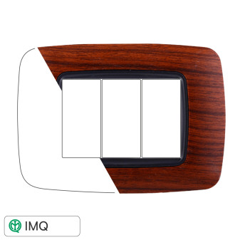 PLACCA PLASTICA 3P BOMBATA RADICA - modello LN88303