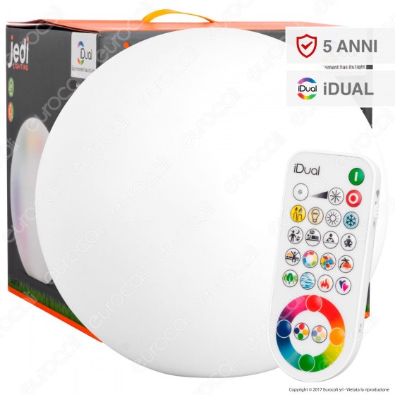Jedi Lighting Lampada da Giardino Diana iDual RGB+W 13,2W Jedi Lighting Lampada da Giardino Diana iDual RGB+W 13,2W