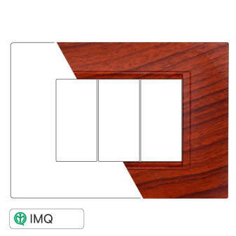 PLACCA QUADRATA  3P RADICA - modello LN89303