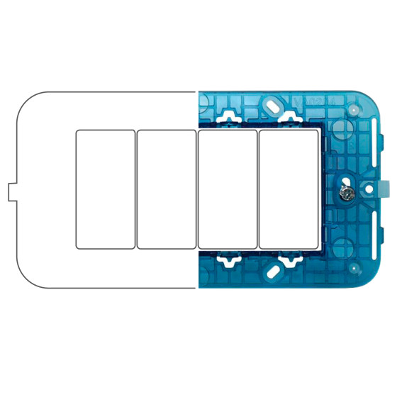 SUPPORTO 4POSTI - modello VA0204 SUPPORTO 4POSTI - modello VA0204