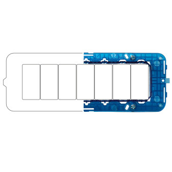 SUPPORTO 7POSTI - modello VA0207