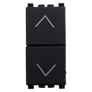 PULSANTE DOPPIO INTERBLOCCO SALISCENDI - modello VA1204