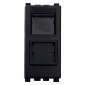 Immagine 1 - ETTROIT VENUS CONNETTORE RJ45 CAT5 - Mod. VA2355 - Compatibile con Vimar ARKÉ