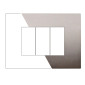 Immagine 1 - ETTROIT VENUS PLACCA PLASTICA 3P BRONZO - Mod. VA83310 - Compatibile con Vimar ARKÉ