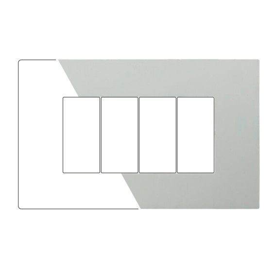 PLACCA PLASTICA 4P SABBIA - modello VA83409 PLACCA PLASTICA 4P SABBIA - modello VA83409