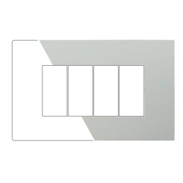 PLACCA PLASTICA 4P SABBIA - modello VA83409