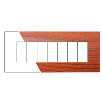 PLACCA PLASTICA 7P RADICA - modello VA83703