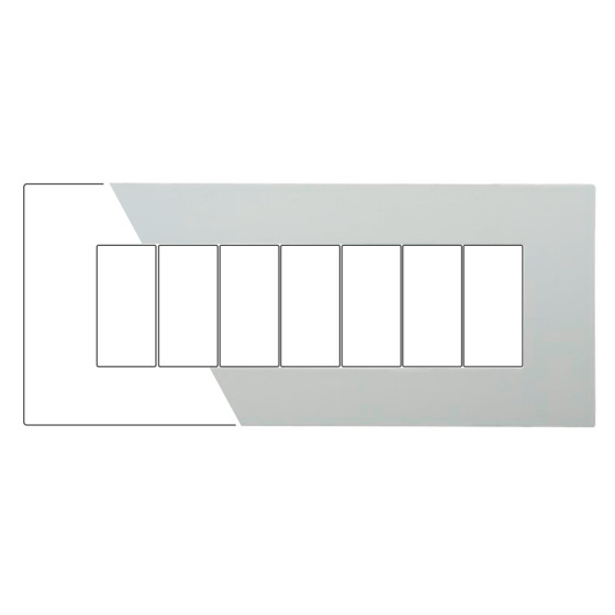 PLACCA PLASTICA 7P SABBIA - modello VA83709 PLACCA PLASTICA 7P SABBIA - modello VA83709